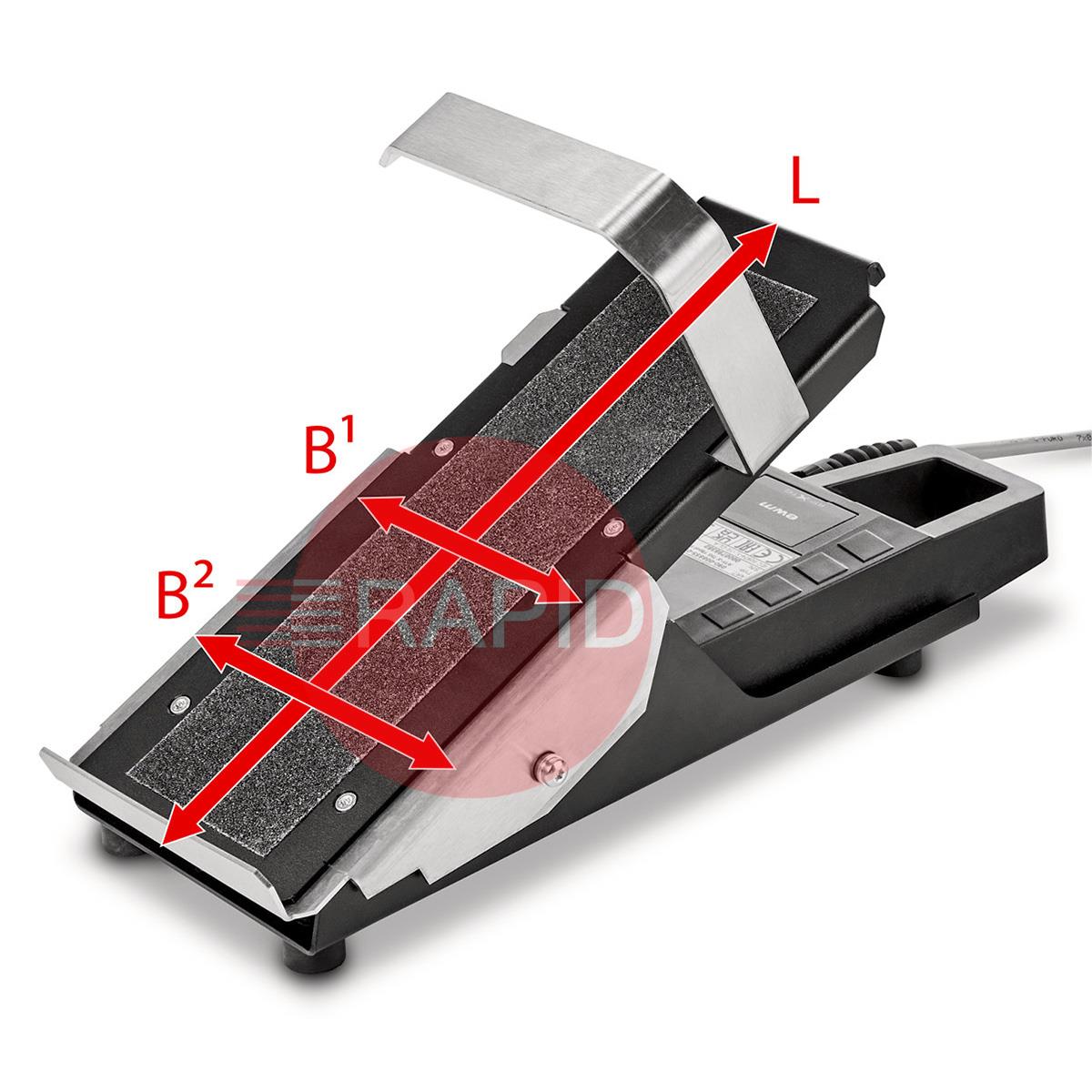 090-008855-00005  EWM RTF-X TIG Foot Pedal, 19pol - 5m